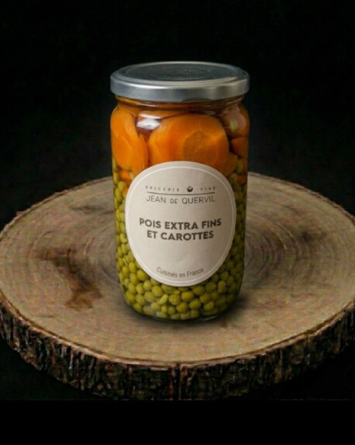 Petit pois extra fins et carottes (420g)