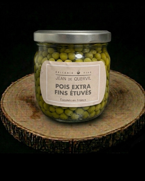 Petits Pois Extra Fins Étuvés (230g)