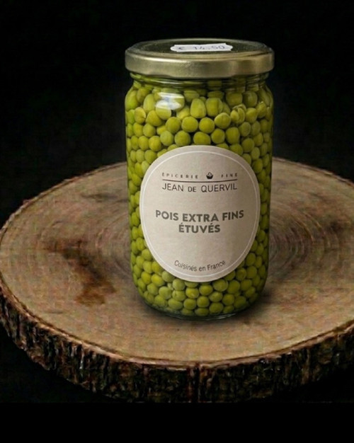 Petits Pois Extra Fins Étuvés (430g)
