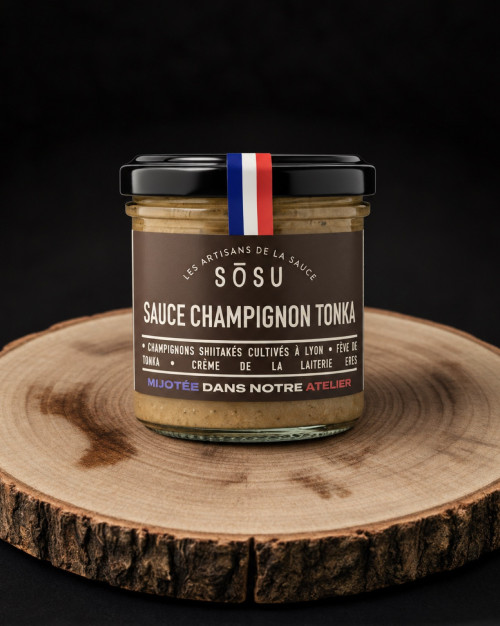 Sauce champignon & tonka (pot 165mL)