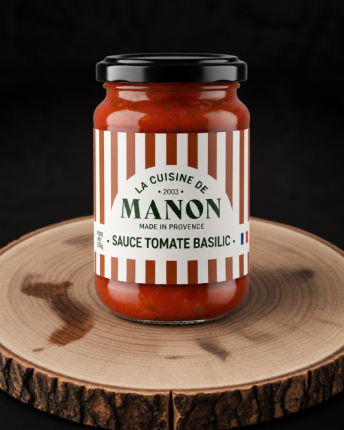 Sauce tomate basilic (350g)