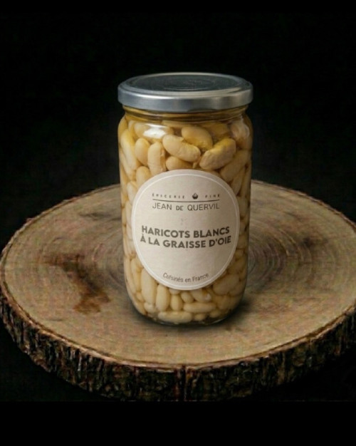 Haricots Blancs à la Graisse d'Oie (420g)