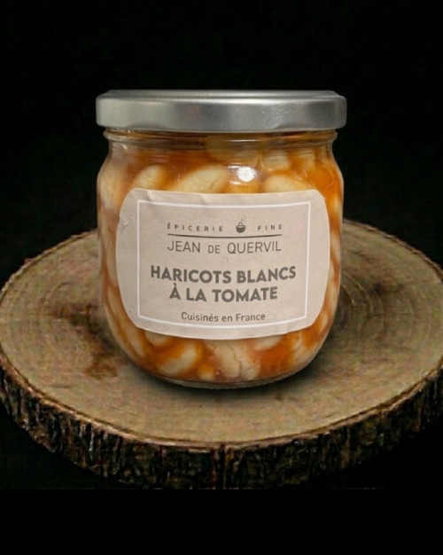 Haricots Blancs à la Tomate (225g)