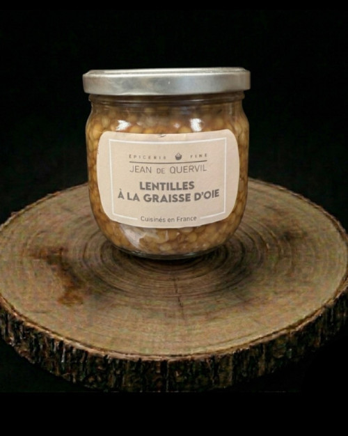 Lentilles à la Graisse d'Oie (215g)