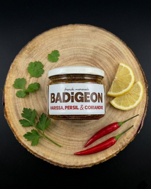 Marinade Harissa, Persil & Coriandre (200g)