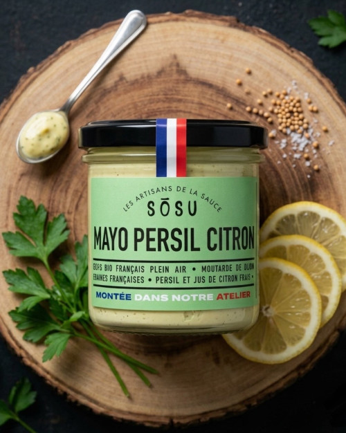 Mayo persil citron (pot 165mL)